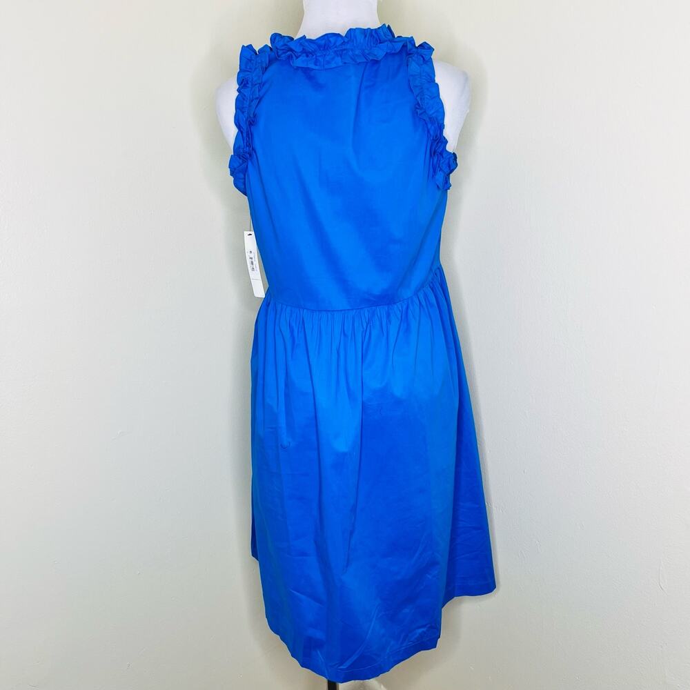 Maggy London Royal Blue Ruffle Midi Dress - Picture 6 of 11